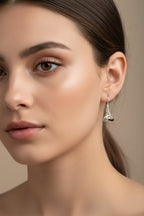 Petite 3-D Trinity Knot Earrings