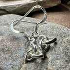 Petite 3-D Trinity Knot Earrings - 