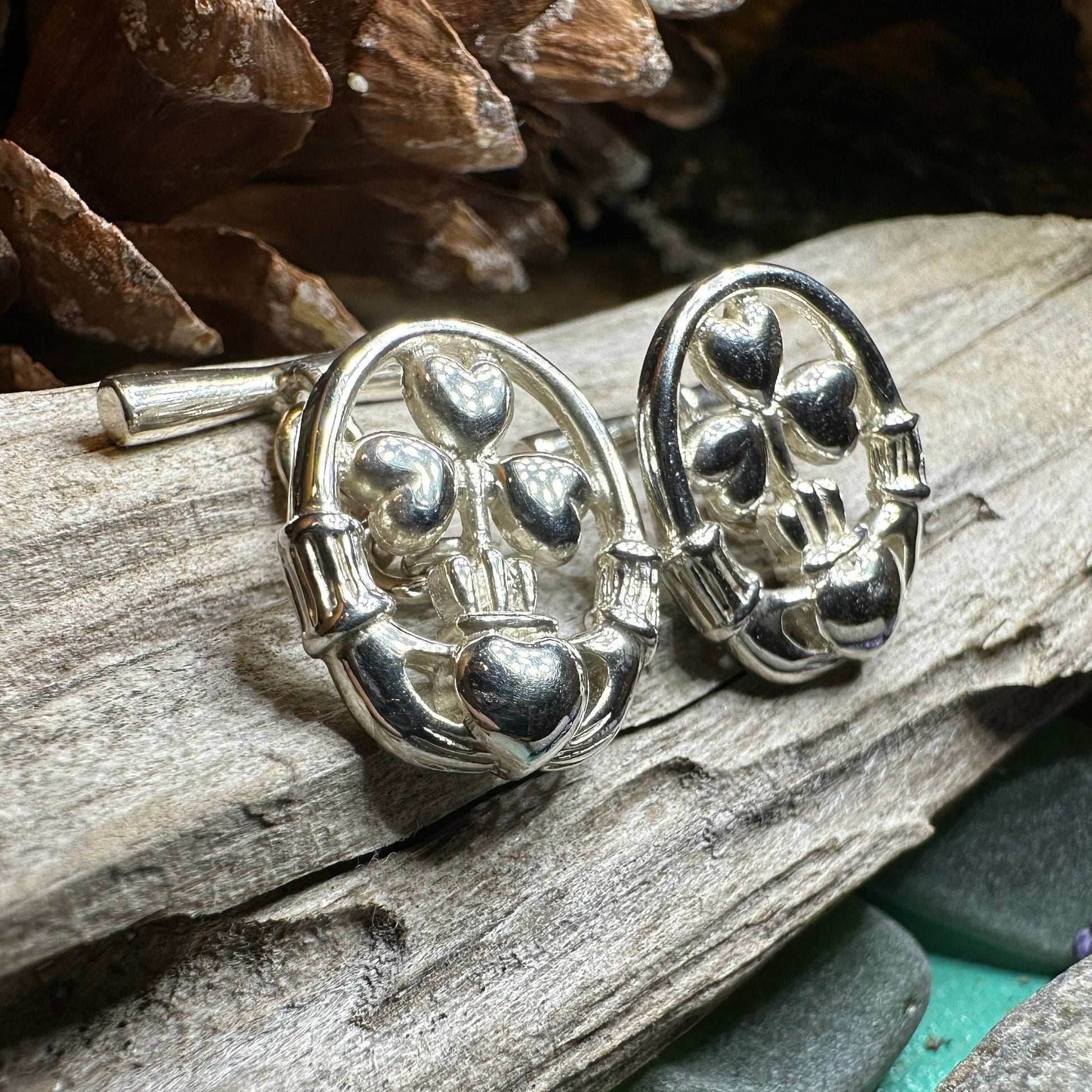 Tyrone Claddagh Cuff Links - 