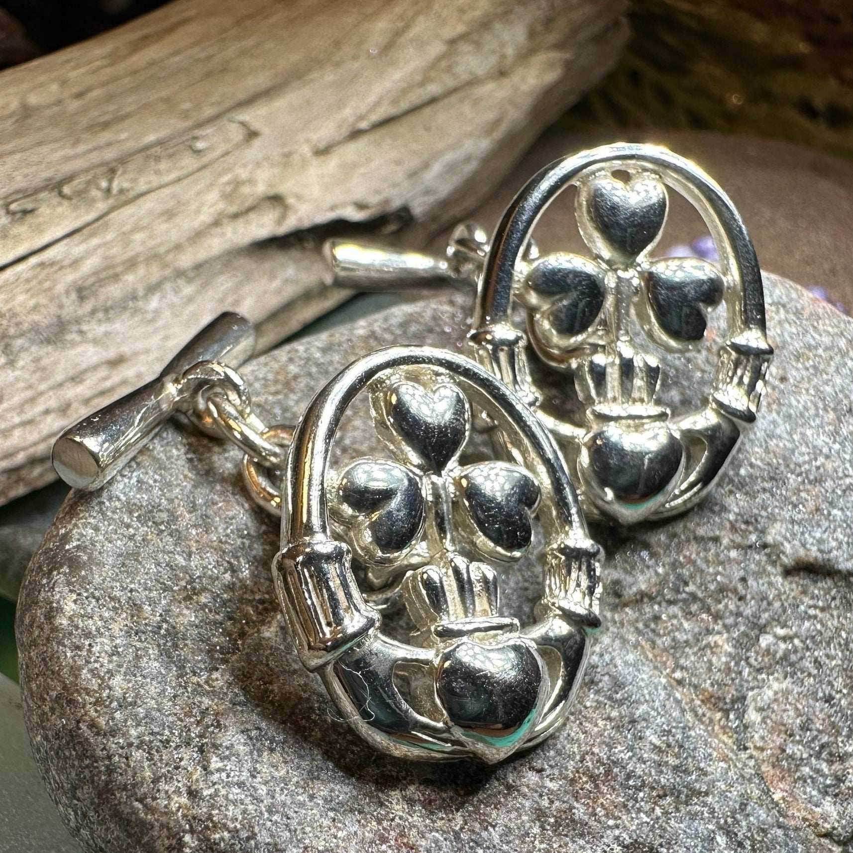 Tyrone Claddagh Cuff Links - 