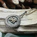 Welsh Dragon Celtic Necklace - 18