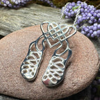 Celtic Heart Irish Dance Shoes Necklace