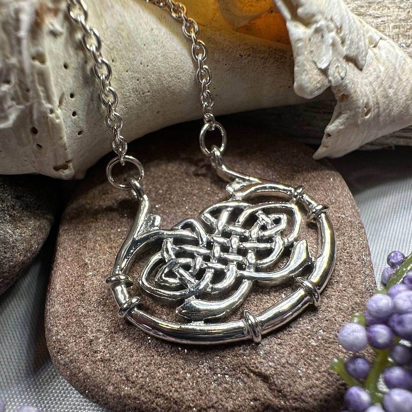 Norinne Celtic Knot Necklace - 