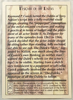 🛸 Vintage 1994 Doctor Who Daleks Foil Trading Card — Card 2 of 6