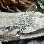 Welsh Love Spoon Earrings - 