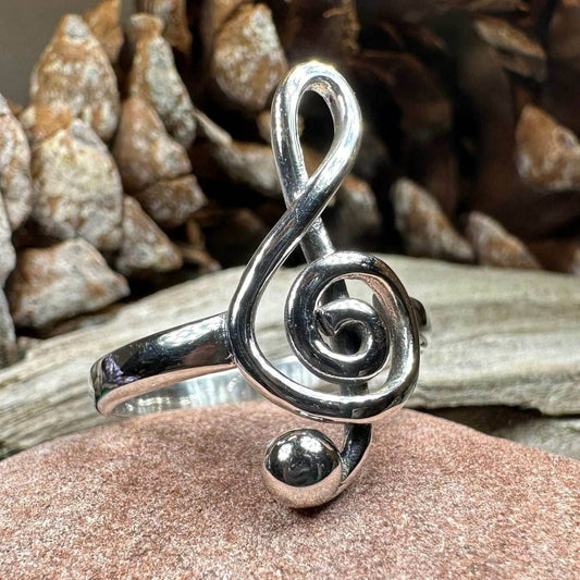 Bach Music Note Ring - 6