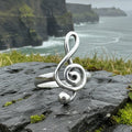 Bach Music Note Ring