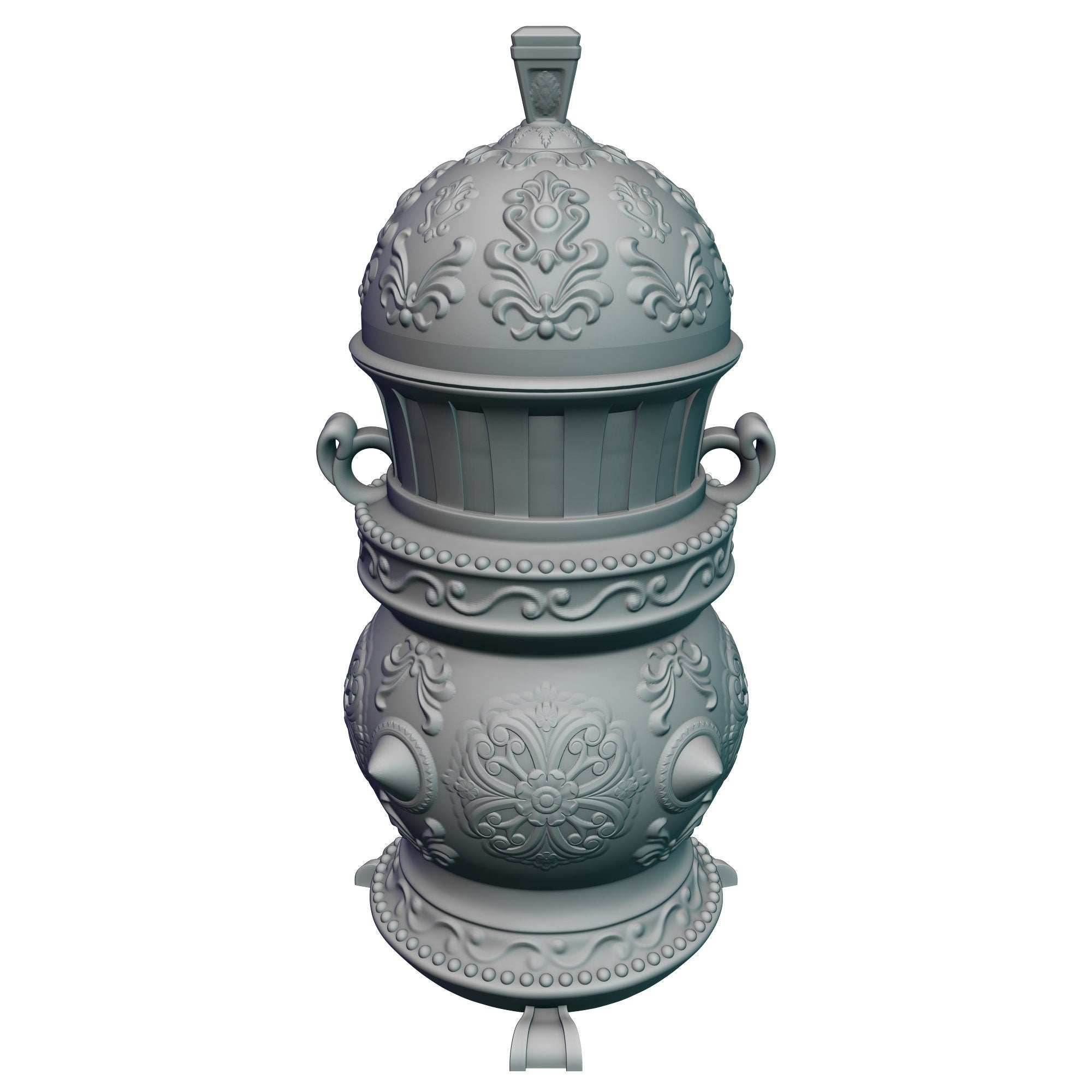 Cleric Class 3D Printed Mythic Mug Stein | Tabletop RPG Gaming Cosplay - Dungeons and Dragon DnD D&D Wargaming | Drink Koozie Can Holder. - Black / Non Threaded-No Lid