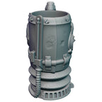 Gadgeteer Steampunk 3D Printed Can Holder | Drink Koozie | Mythic Mugs Collection by Ars Moriendi 3D- Embrace the World of Steampunk! - Black / Non Threaded-No Lid