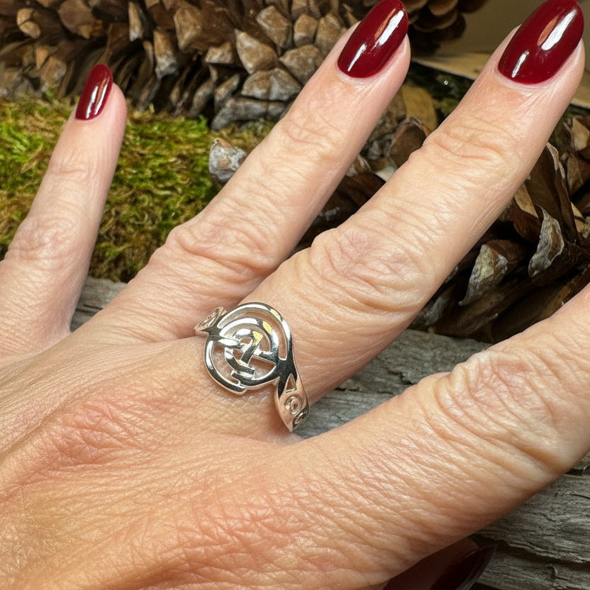 Cyrilla Celtic Knot Ring