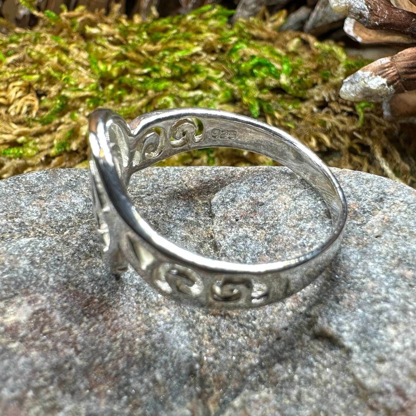 Cyrilla Celtic Knot Ring - 6