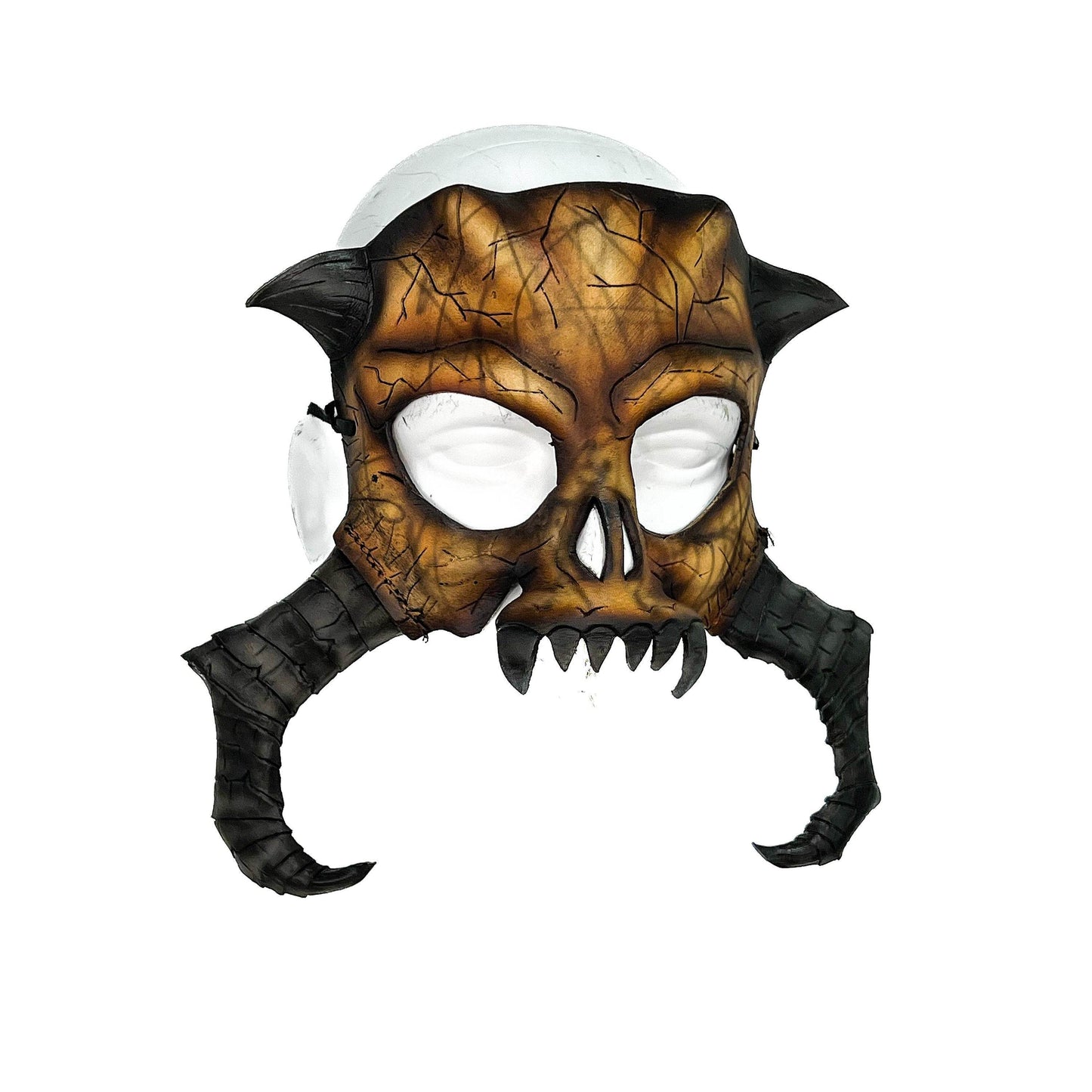 Beast Skull Handmade Genuine Leather Mask - 