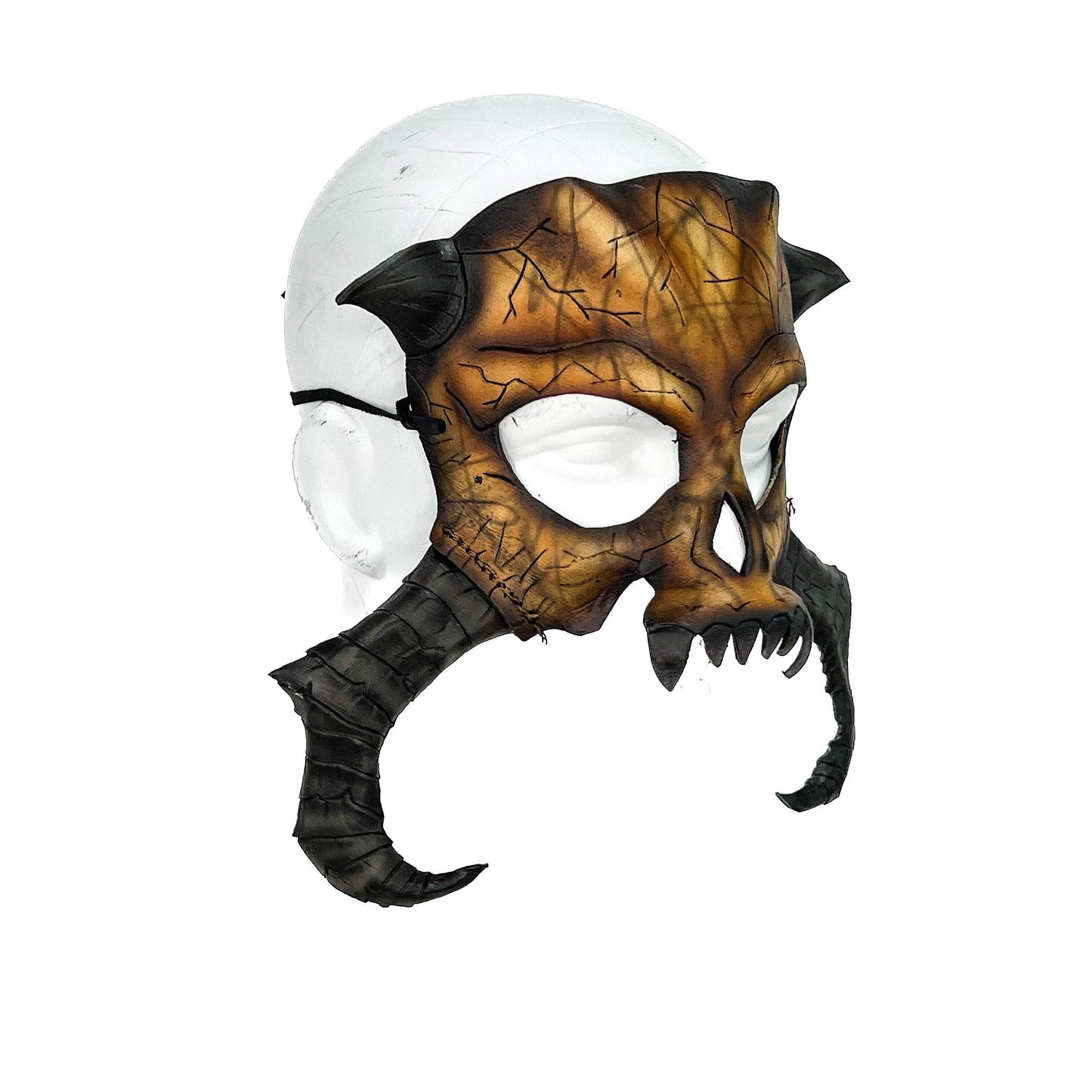 Beast Skull Handmade Genuine Leather Mask - 