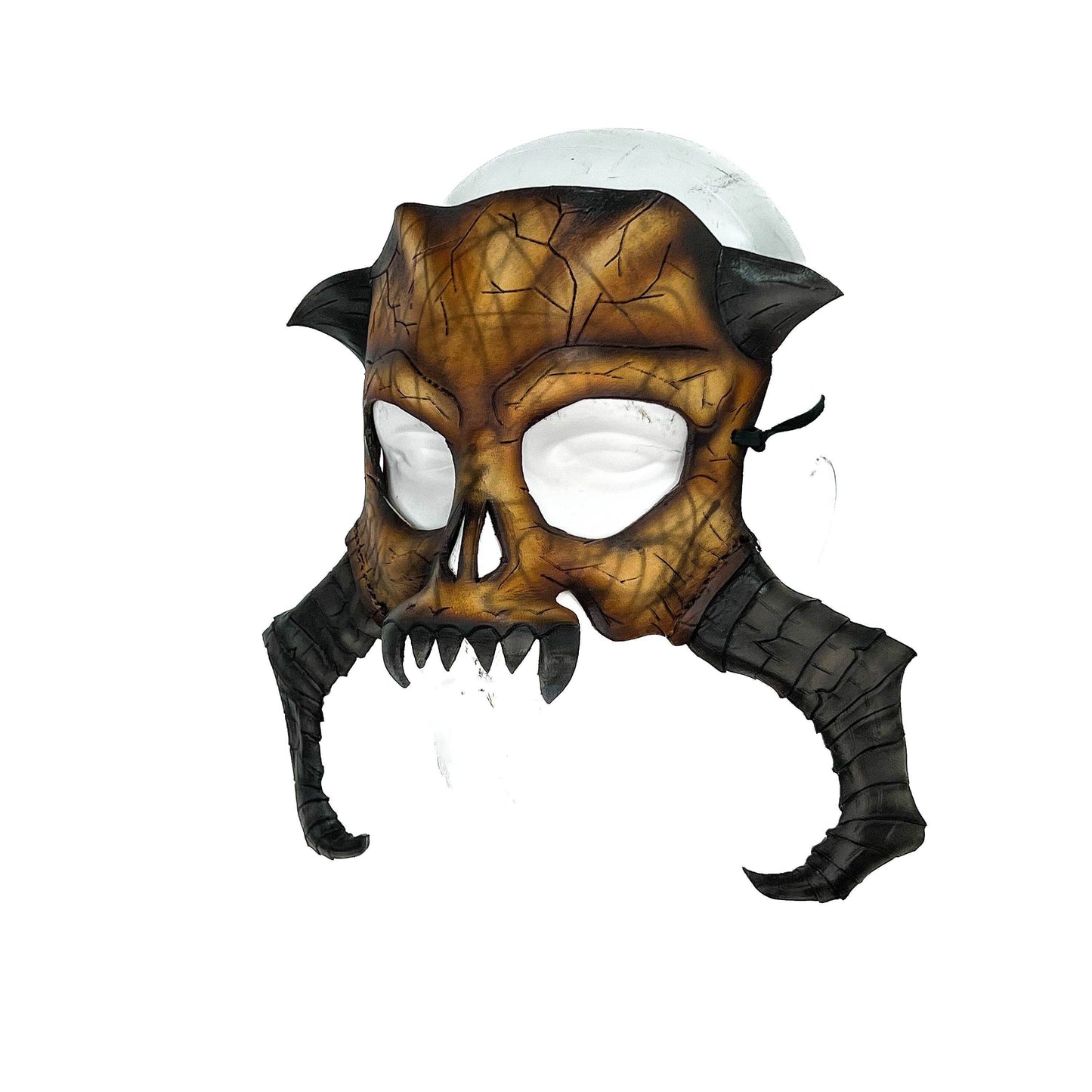 Beast Skull Handmade Genuine Leather Mask - 