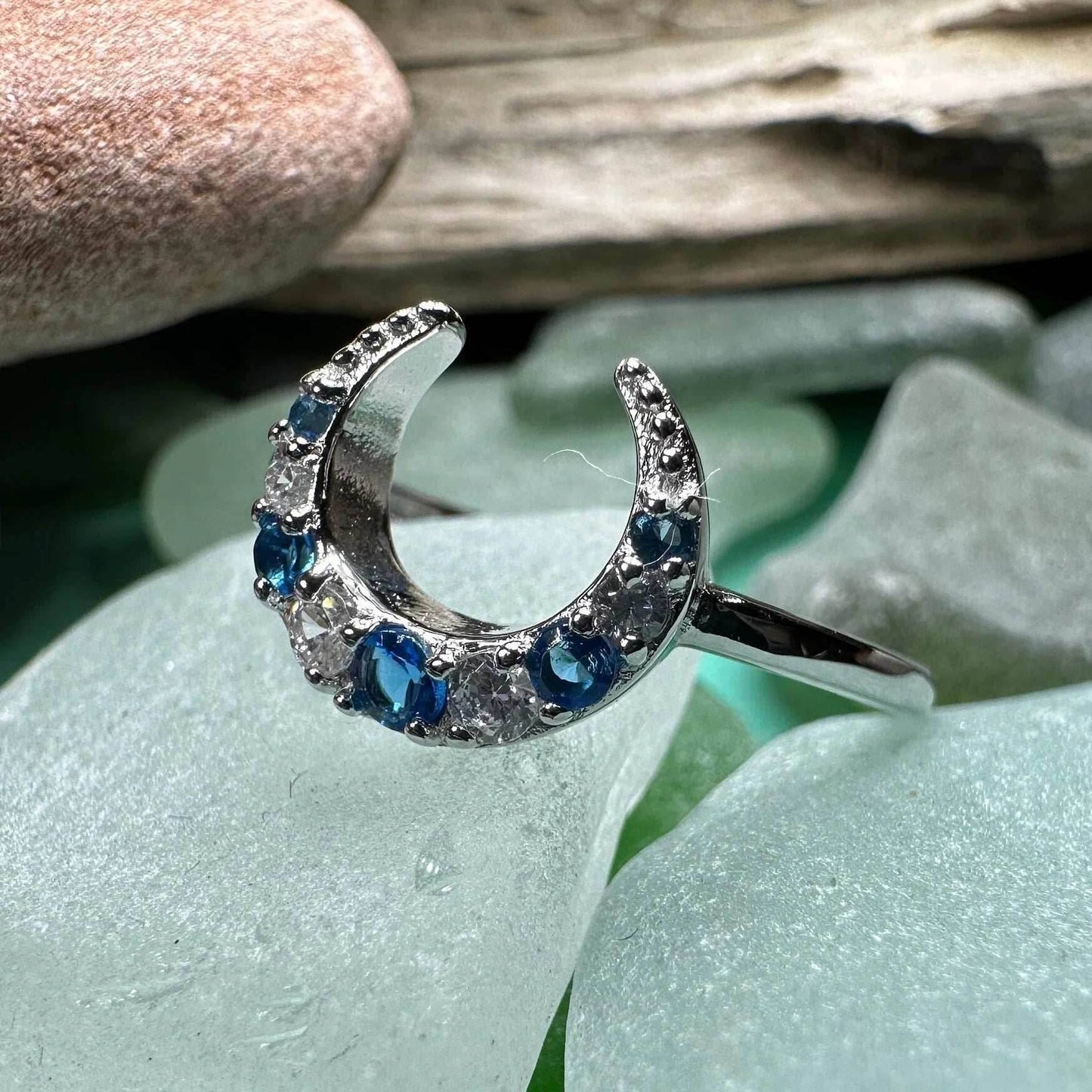 Crescent Moon Ring - 5