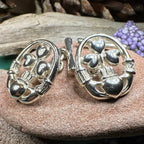 Tyrone Claddagh Cuff Links