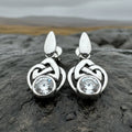 Kellei Celtic Knot Post Earrings