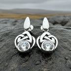 Kellei Celtic Knot Post Earrings