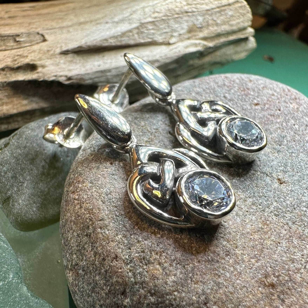 Kellei Celtic Knot Post Earrings - 