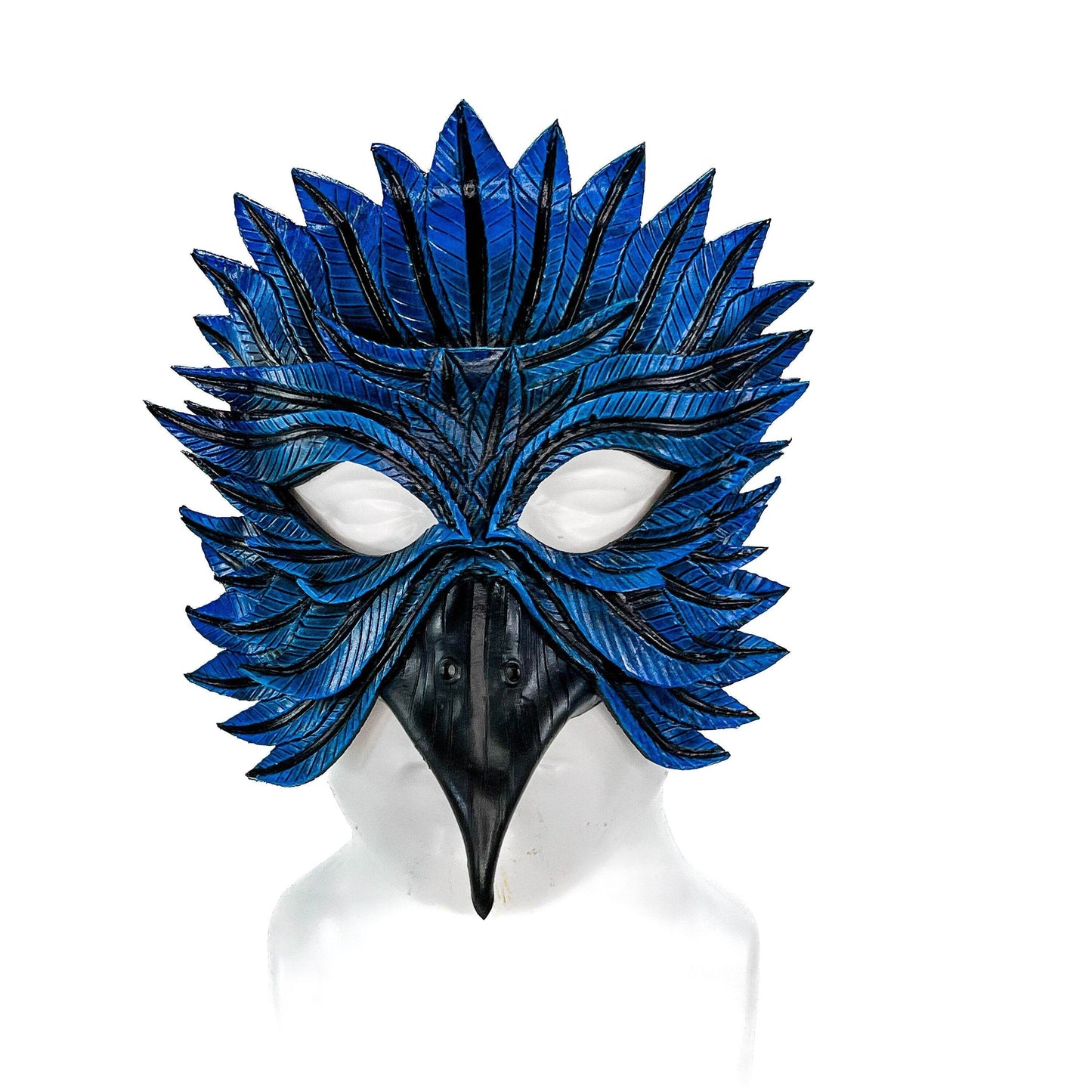 Bluebird Handmade Genuine Leather Mask - 