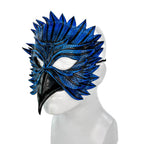 Bluebird Handmade Genuine Leather Mask - 