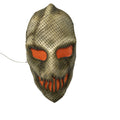 Scarecrow Mask Handmade Genuine Leather Mask in Brown - 