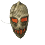 Scarecrow Mask Handmade Genuine Leather Mask in Brown - 