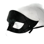 Masquerade Handmade Genuine Leather Mask in Black for Masquerades Halloween or Cosplay - 