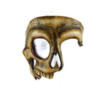 Handcrafted Genuine Leather Skull Phantom of the Opera Style Mask - 