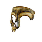 Handcrafted Genuine Leather Skull Phantom of the Opera Style Mask - 