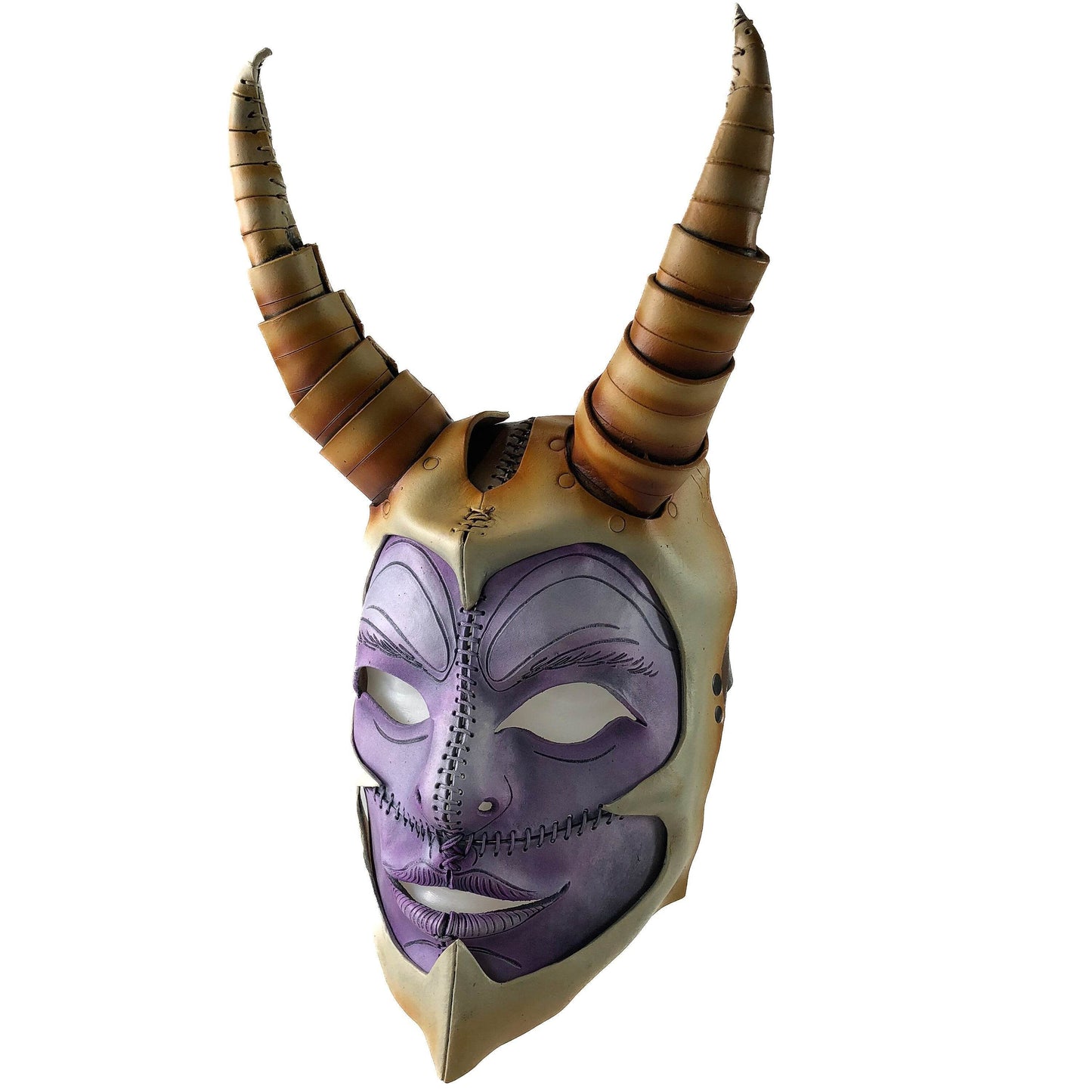 Warhammer Handmade Genuine Leather Mask - 