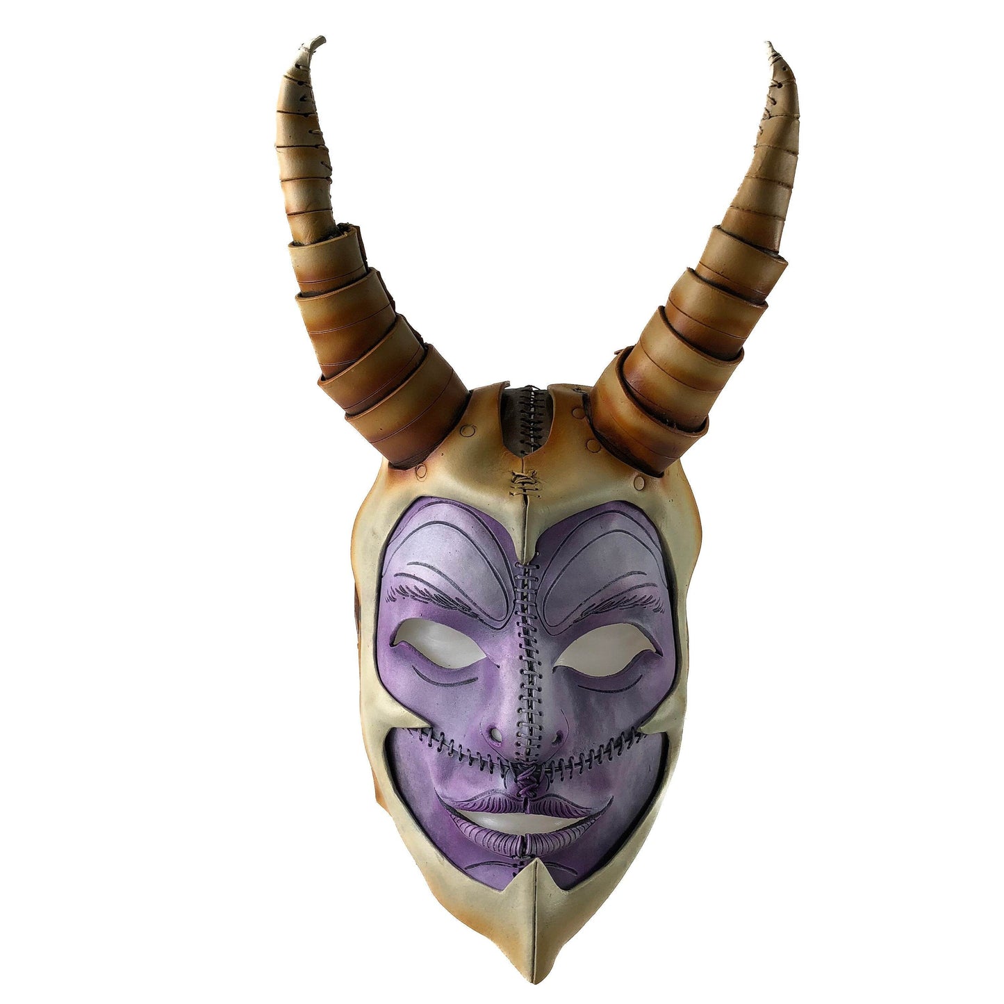 Warhammer Handmade Genuine Leather Mask - 