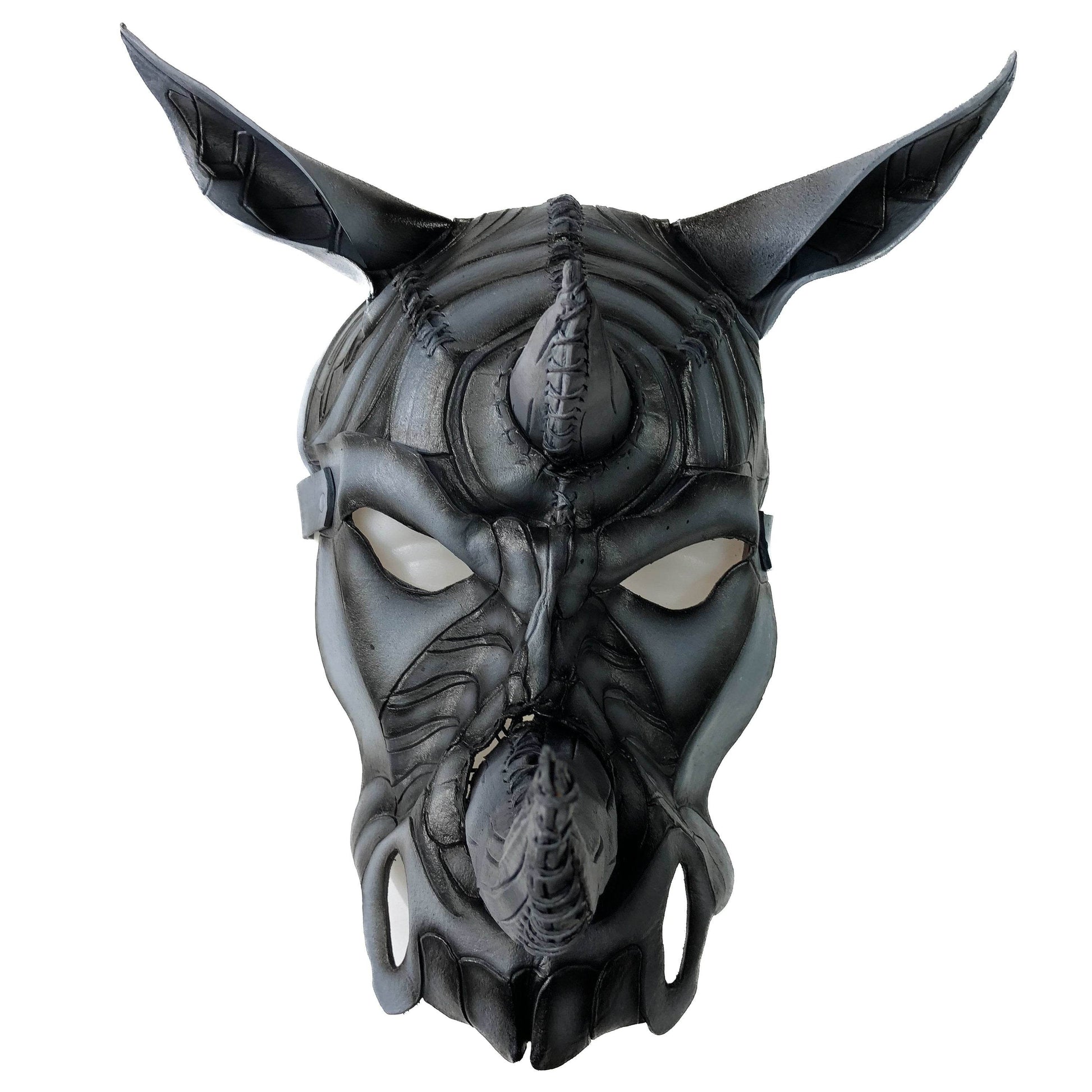 Rhino Handmade Genuine Leather Mask - 