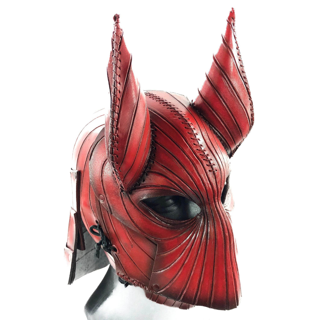 Dracula Handmade Genuine Leather Mask - 