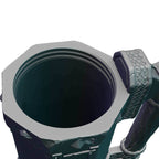Dwarven 3D Printed Mythic Mug Drink Koozie | Dwarf Dice Vault | Mug Stein | Tabletop RPG Gaming Cosplay - Dungeons and Dragon DnD Wargaming - Black / Non Threaded-No Lid
