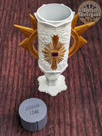 Paladin 3D Printed Can Holder- Mythic Mugs Collection by Ars Moriendi 3D- Embrace Virtue and Valor! - Black / Non Threaded-No Lid