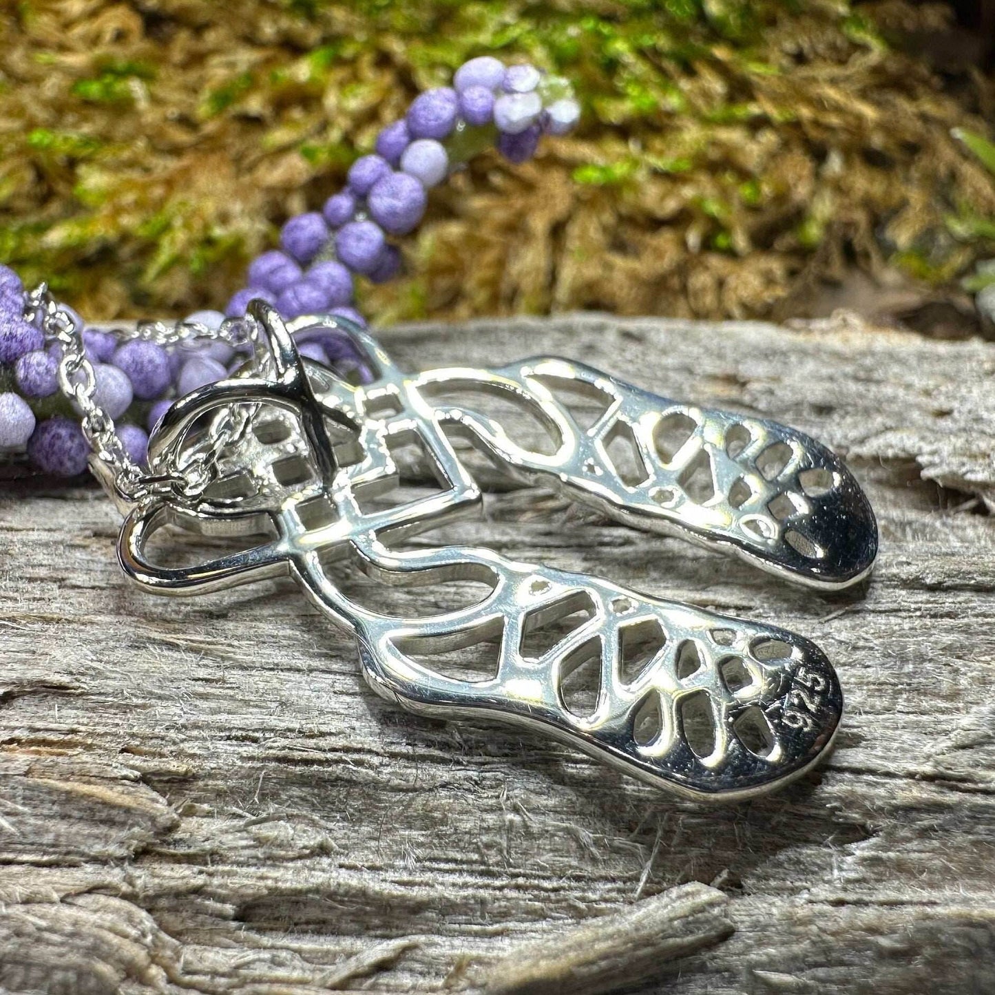 Celtic Heart Irish Dance Shoes Necklace - 18