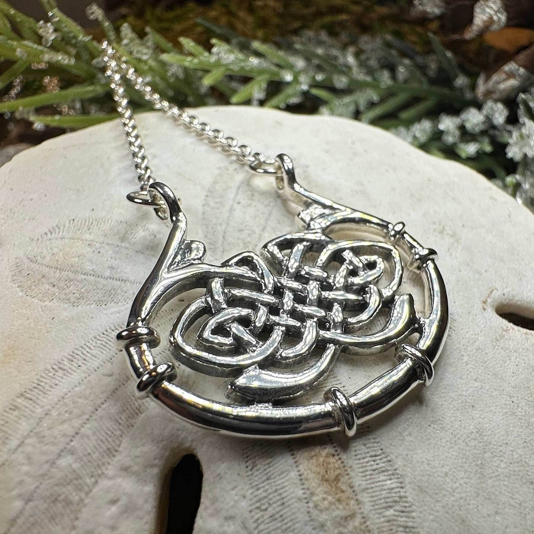 Norinne Celtic Knot Necklace - 