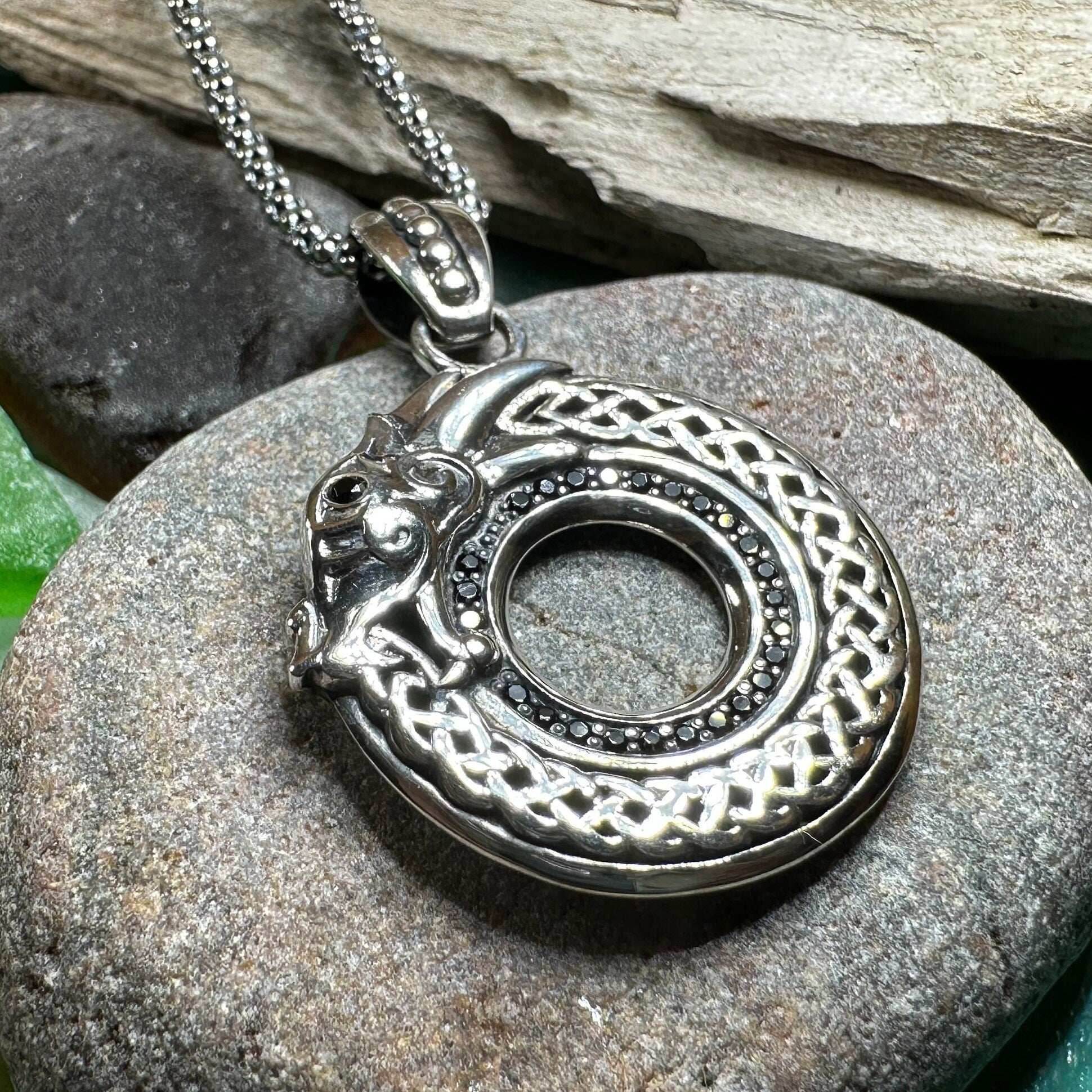 Keith Jack Celtic Dragon Necklace - 