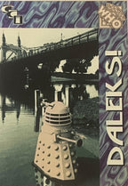 🛸 Vintage 1994 Doctor Who Daleks Foil Trading Cards — Cards 1–3 of 6