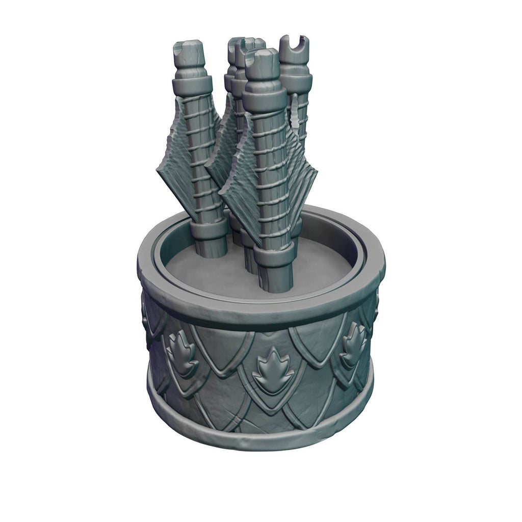 Ranger Class 3D Printed Dice Jail | RPG Dice Vault | D20 Storage Box | Wargaming - Player Gift - Traverse Wild Realms with Precision Rolls. - Black / Yes- Include Random Dice Set