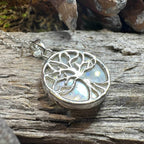 Rotri Tree of Life Necklace - 18 / abalone shell