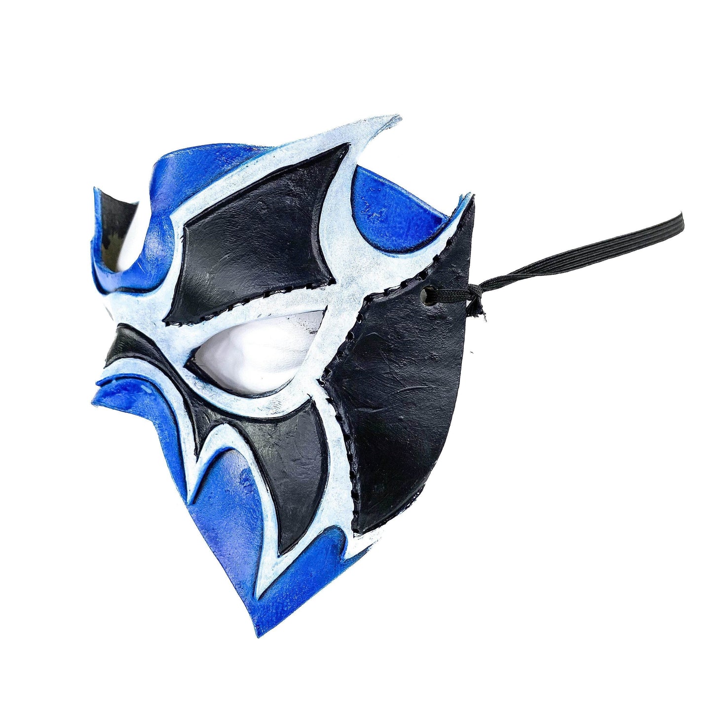 Super Hero Wrestling Mask Handmade Genuine Leather Mask - 