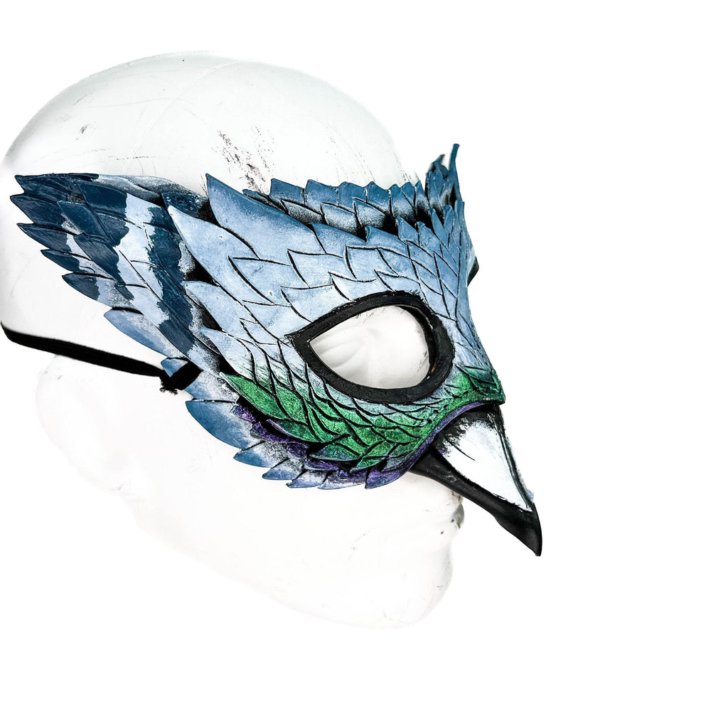 Pigeon Handmade Genuine Leather Mask - 