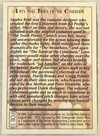 🤖 Vintage 1994 Doctor Who Cybermen Foil Trading Card — Card 5 of 6