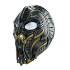 Handmade Genuine Leather Mask in Natural Colors - 
