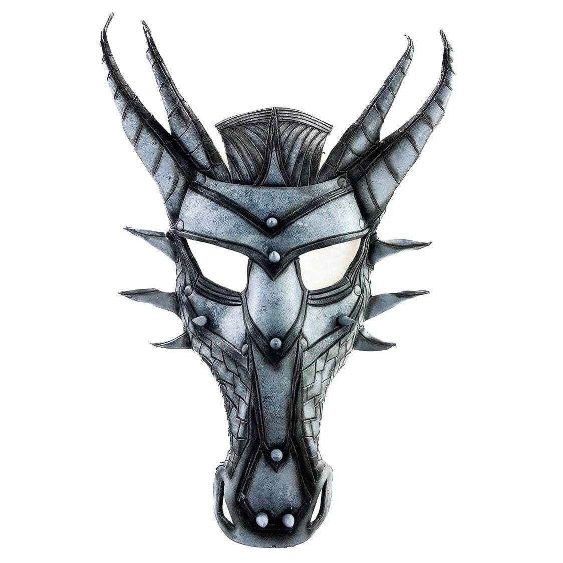 Dragon Handmade Genuine Leather Mask - 