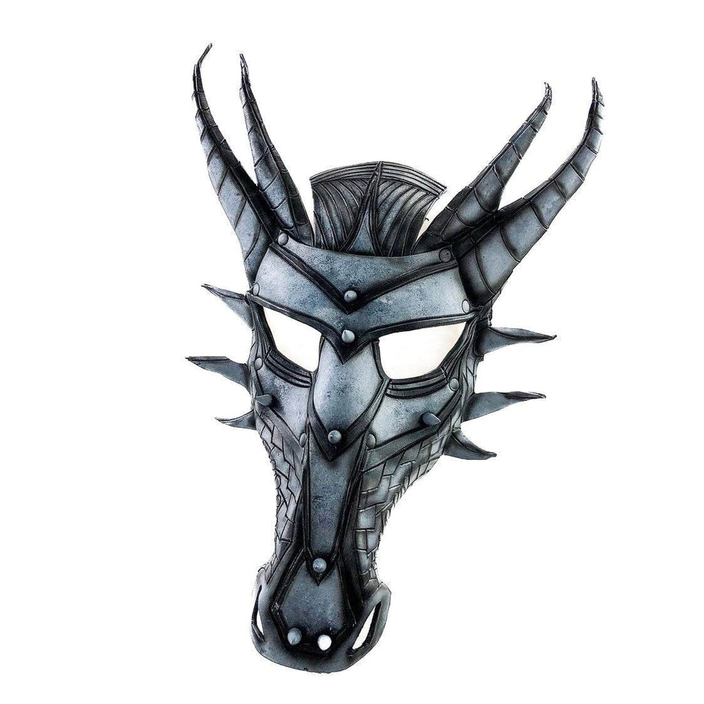 Dragon Handmade Genuine Leather Mask - 