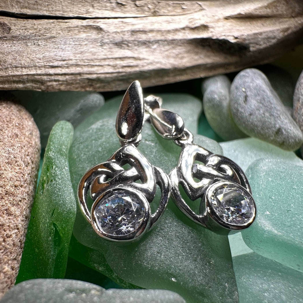 Kellei Celtic Knot Post Earrings - 