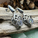 Kellei Celtic Knot Post Earrings - 
